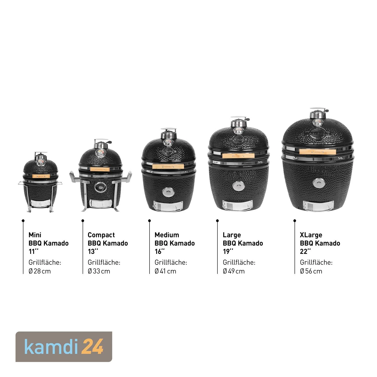 Yakiniku Keramik Grill Kamado L 19" 2 Yakiniku Keramik Grill Kamado L 19" – Bild 2