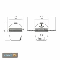 Yakiniku Keramik Grill Kamado L 19" 23 Yakiniku Keramik Grill Kamado L 19" -Küchengrill Geschäft yakiniku keramik grill kamado l 19 20385 m 11