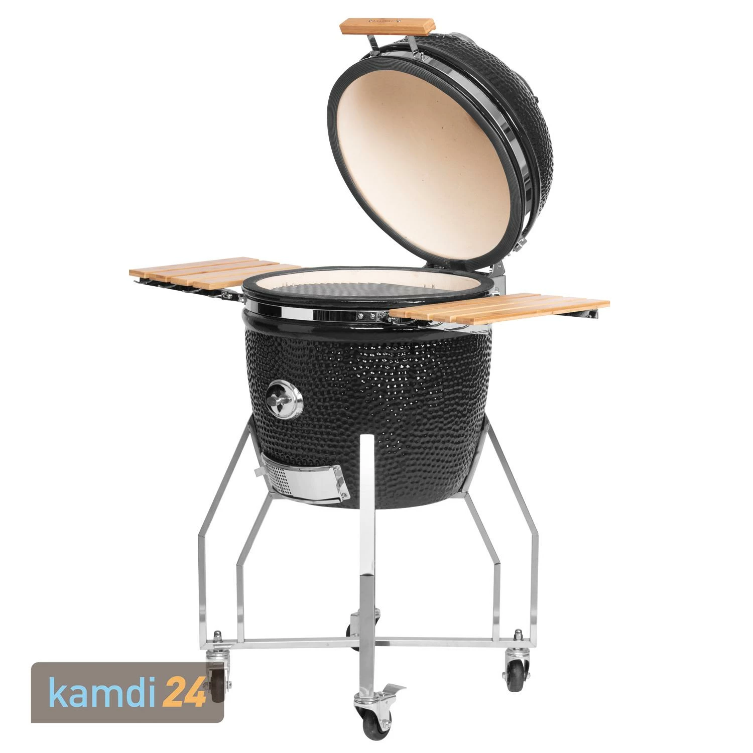 Yakiniku Keramik Grill Kamado L 19" Mit Gestell Inkl. Pro-Set 2 Yakiniku Keramik Grill Kamado L 19" Mit Gestell Inkl. Pro-Set – Bild 2