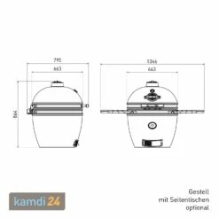 Yakiniku Keramik Grill Kamado XL 22" Inkl. Pro-Set -Küchengrill Geschäft yakiniku keramik grill kamado xl 22 inkl pro set 25672 m 11