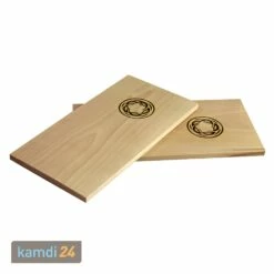 Yakiniku Räucherbrett Buchenholz 2er-Set