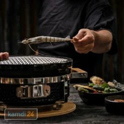 Yakiniku Shichirin Keramik Grill Rund Ø 30cm -Küchengrill Geschäft yakiniku shichirin keramik grill rund 30cm 20391 m 6